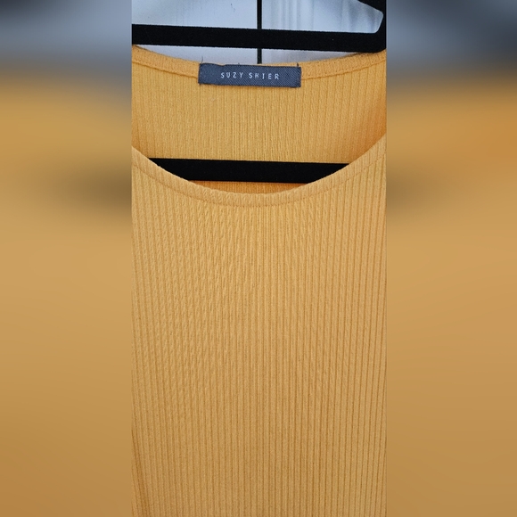 Suzy Shier Yellow Midi Dress - Picture 4 of 5